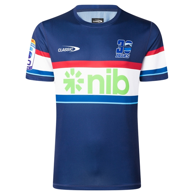 Blues Mens Pro Training T-Shirt 26/27 Multi - Front View