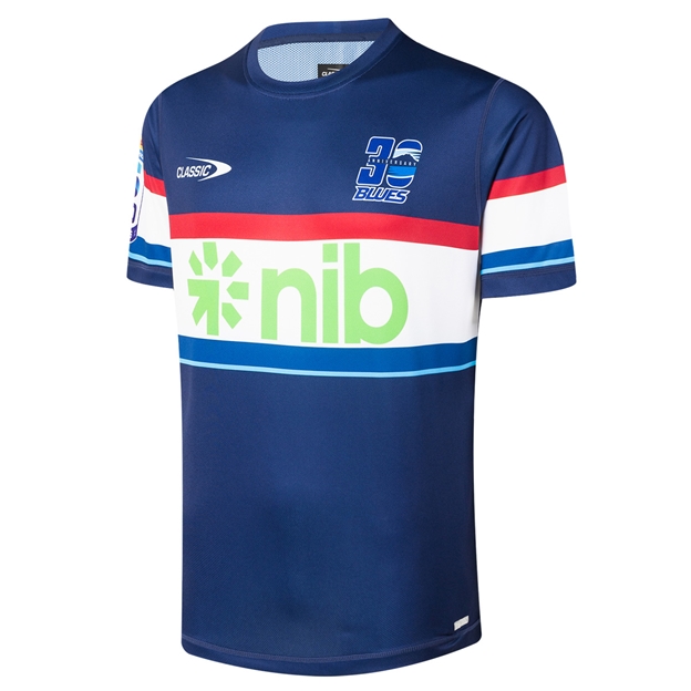 Blues Mens Pro Training T-Shirt 26/27 Multi - Side View