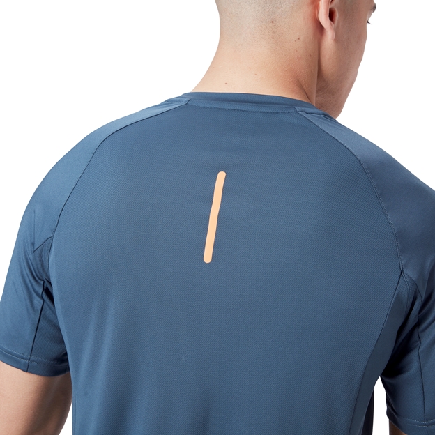 Canterbury Mens Vapodri Graphic Superlight Tee - Navy Model Neck