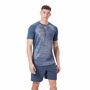 Canterbury Mens Vapodri Graphic Superlight Tee - Navy Model Front 