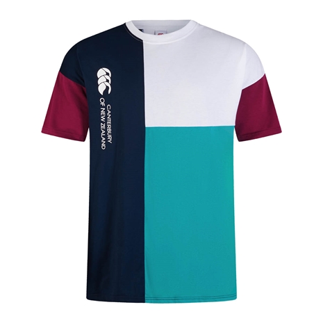Canterbury Mens Harlequin T-Shirt Multi Colour - Front