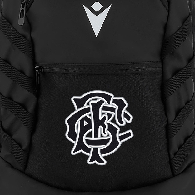 Barbarians Takeoff Backpack 25/26 Black - Logo Close-up