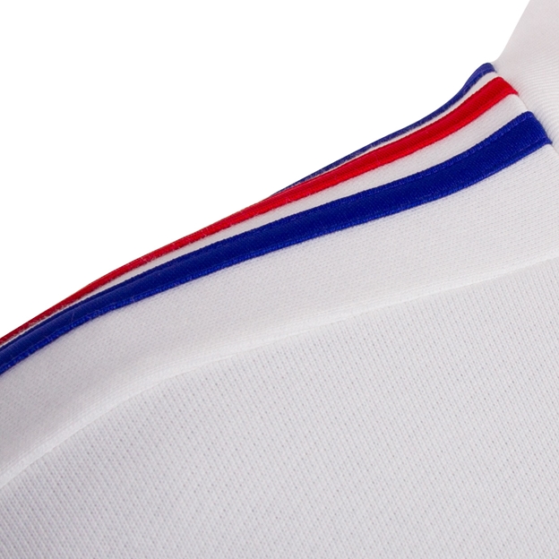 France Mens Fanwear Crew Sweatshirt White - Stripe