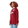 British and Irish Lions Adults Winners Long Sleeve Classic Rugby Shirt Red - Model Front 