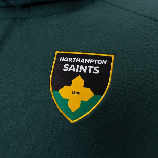 Northampton Saints Kids Travel Hoody - 2025 - Crest