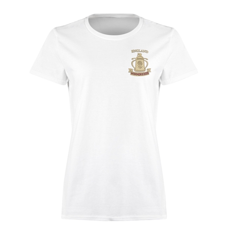 England Womens Cup Winners 2025 Classic T-Shirt - White
