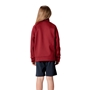 British and Irish Lions Junior 1/4 Zip Fleece Red - Model Back 