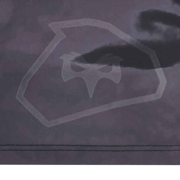 Ospreys Kids Home Rugby Shirt 25/26 Black - Rear Detail Close-up