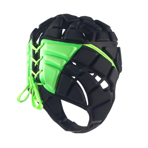 Gilbert Adults Fusion Headguard Black - Back