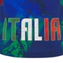 Italy Mens Home Training Rugby Shirt 25/26 Navy - ITALIA Marble Print 