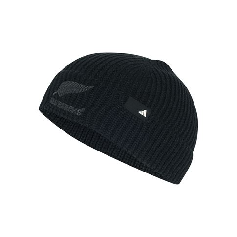 All Blacks Adults Fisherman Beanie 26/27 All Black - Front View