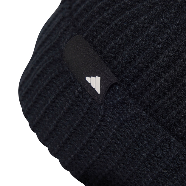 All Blacks Adults Fisherman Beanie 26/27 All Black - Adidas Label Close-up
