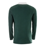 Ireland Adults Classic XV Heavyweight Rugby Shirt Long Sleeve Bottle Green - Back 
