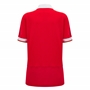 Wales Womens Cotton Home Rugby Shirt - 2025 - Back 