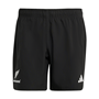 All Blacks Mens Home Rugby Shorts 25/26 Black - Front 