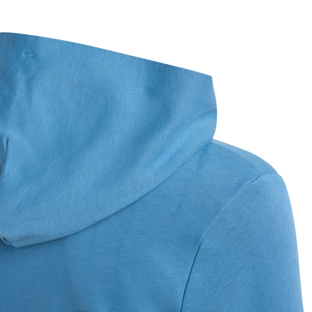 France Kids Travel Hoodie Lucid Blue 25/26 - Hood Close-up