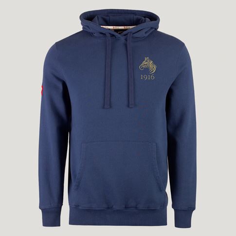 Namibia 1916 Pure Cotton Hoodie – Petrol Blue