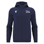 Sale Sharks Mens Cotton Hoodie 25/26 Navy - Front 