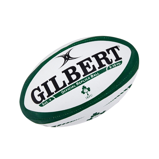 Gilbert Ireland Replica Rugby Ball - Back