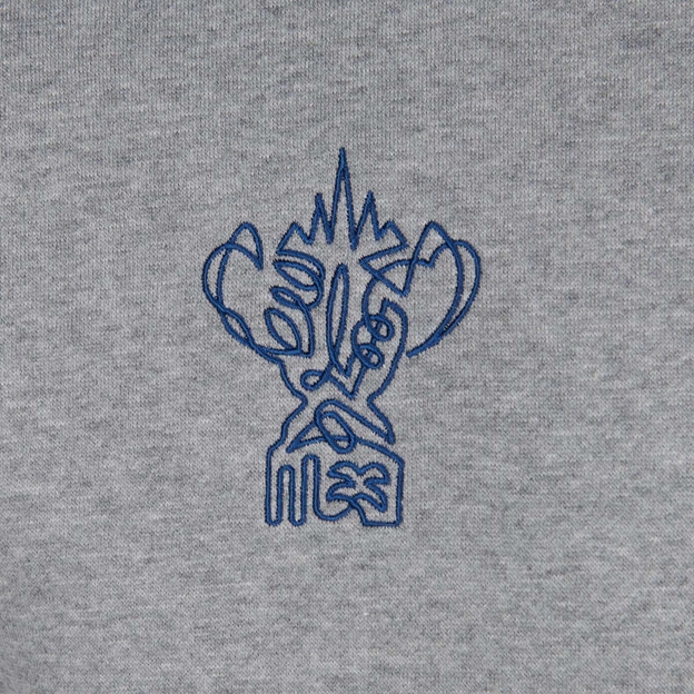 Mens Rugby World Cup 2023 Logo Hoodie - Grey