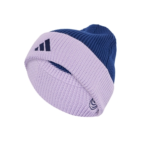 France Woolie Beanie 25/26 Navy and Purple - Front