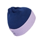 France Woolie Beanie 25/26 Navy and Purple - Back 