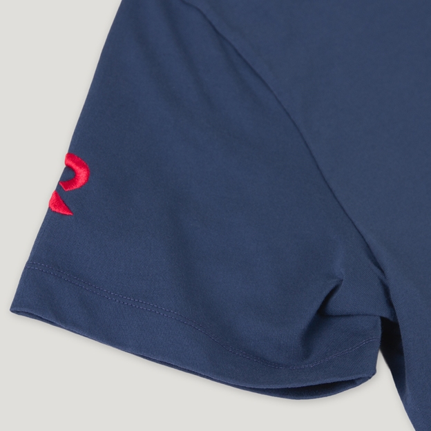 Australia 1899 Crest Pure Cotton T-Shirt - Petrol Blue