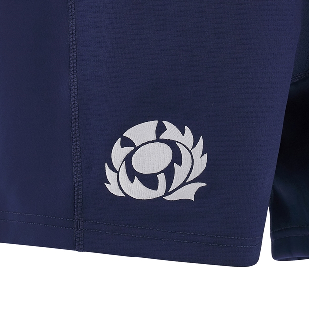 Scotland Mens Training Shorts 25/26 Navy - SRU Thistle