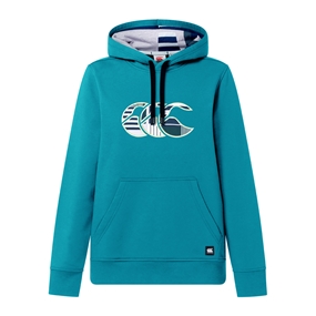 Canterbury Womens Uglies Hoodie Storm Blue - Front View