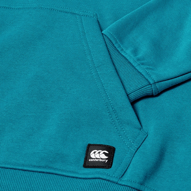 Canterbury Womens Uglies Hoodie Storm Blue - Pocket Detail Close-up