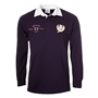 Scotland Adults Classic XV Rugby Shirt Long Sleeve Navy - Front 