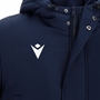 Scotland Mens Travel Long Puffa Jacket Navy 2023 - Macron 