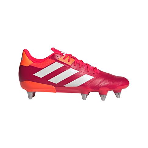 adidas Adults Kakari RS Soft Ground Rugby Boots Lucid Red - Outstep adidas Adults Kakari RS Soft Ground Rugby Boots Lucid Red - Outstep