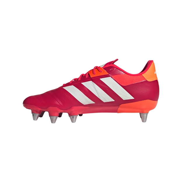 adidas Adults Kakari RS Soft Ground Rugby Boots - Lucid Red