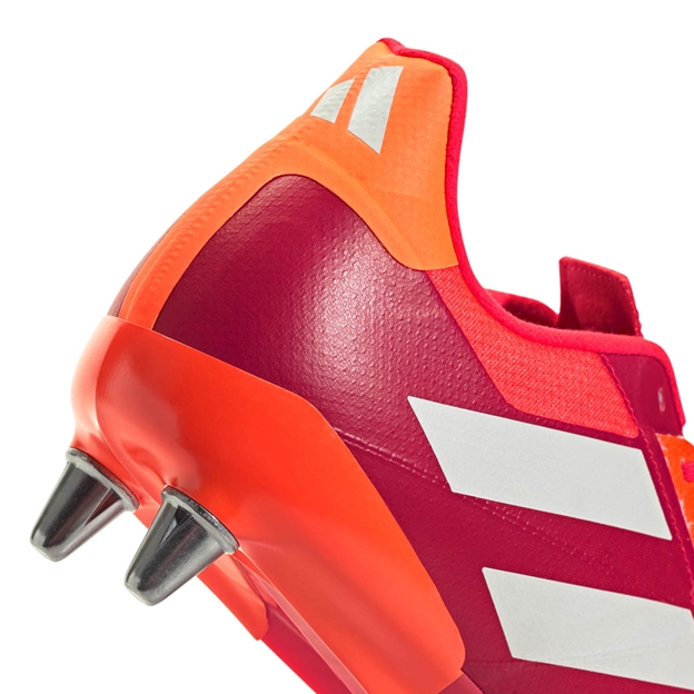 adidas Adults Kakari RS Soft Ground Rugby Boots - Lucid Red