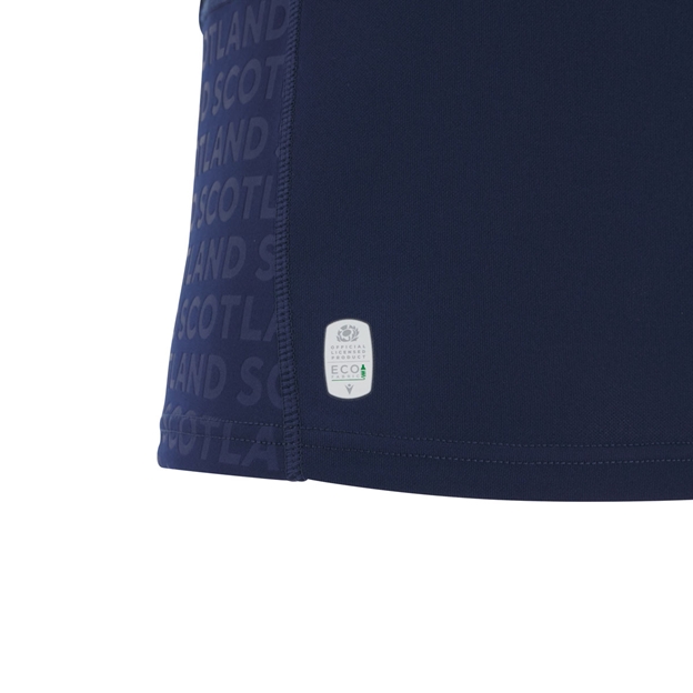 Scotland Womens WRWC 2025 Home Rugby Shirt Navy - Hem