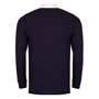 Scotland Adults Classic XV Heavyweight Rugby Shirt Long Sleeve Navy - Back 
