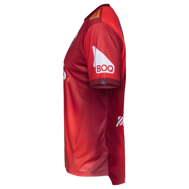 Queensland Reds Mens Training T-Shirt 25/26 Maroon - Side