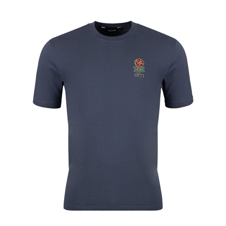 R1823 England T-Shirt - Petrol Blue
