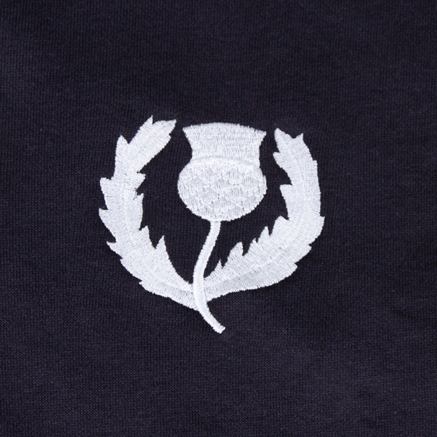 Scotland Mens Classic 1/4 Zip Sweatshirt - Navy