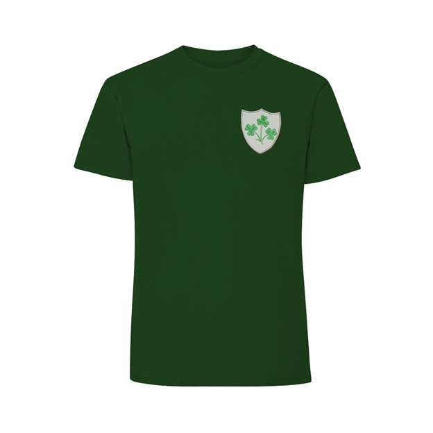 Ireland Kids Classic Printed T-Shirt - Bottle Green