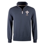 R1823 Wales 1881 Quarter Zip Top - Petrol Blue 