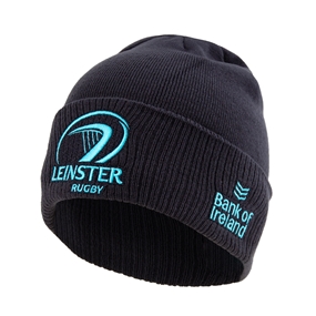 Leinster Club Beanie 25/26 Graphite - Front