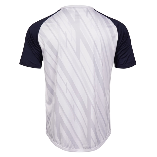 England Mens Rugby League World Cup Warm Up T-Shirt 2026 White - Back View