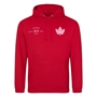Womens World Cup Canada Adults Classic Hoodie Red - Front 