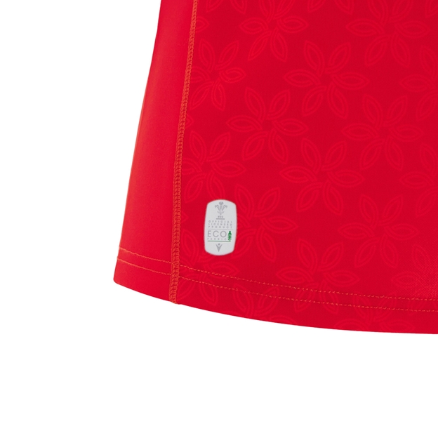 Wales Mens WRWC 2025 Home Rugby Shirt Red - Official Product