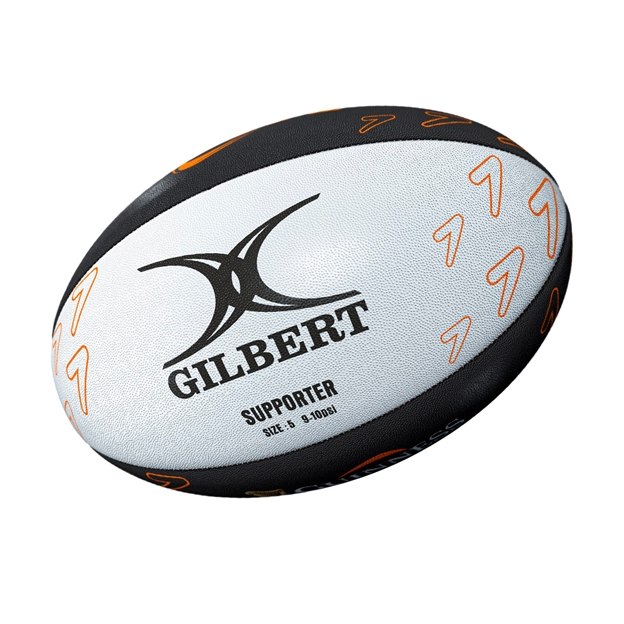 Gilbert Guinness 6 Nations Supporters Rugby Ball - Back View
