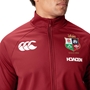 British and Irish Lions Mens Anthem Jacket Red - Close-up 