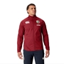 British and Irish Lions Mens Anthem Jacket Red - Model Front 