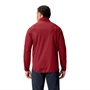 British and Irish Lions Mens Anthem Jacket Red - Model Back 